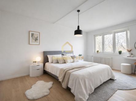 Vizualizace | Prodej bytu, 2+1, 53 m²