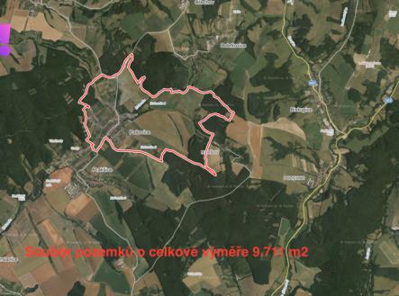 Prodej - pozemek, zemědělská půda, 9 711 m² obrázek