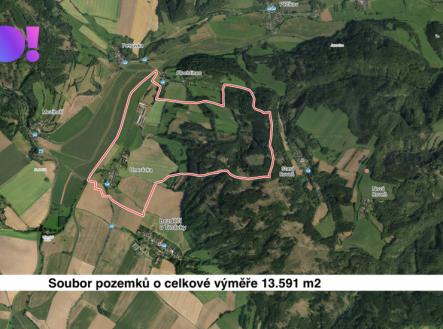 Prodej - pozemek, zemědělská půda, 13 591 m² obrázek