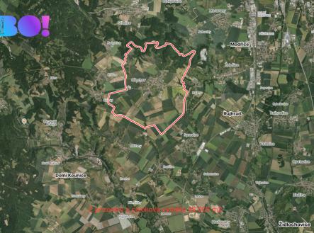 Prodej - pozemek, zemědělská půda, 28 005 m² obrázek