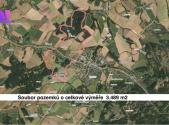 Prodej - pozemek, zemědělská půda, 3 489 m²
