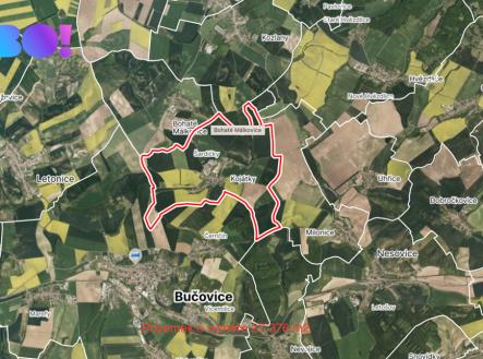 Prodej - pozemek, zemědělská půda, 27 376 m² obrázek