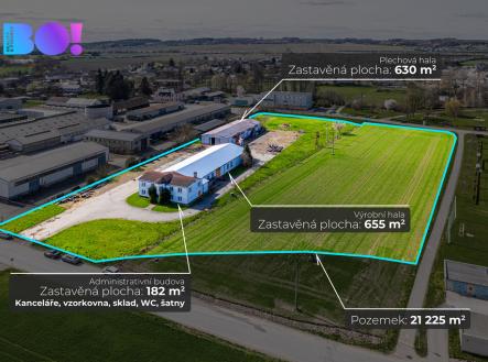 Prodej - výrobní prostor, 1 445 m² obrázek