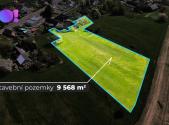 Prodej - pozemek pro bydlení, 9 568 m²