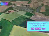 Prodej - pozemek, zemědělská půda, 16 693 m²