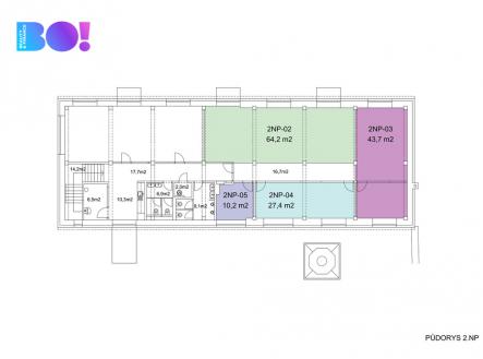 2np-varianta-3.jpg | Pronájem - kanceláře, 43 m²