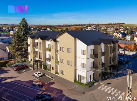 vizualizace bytový dům | Prodej - jiné, 1 200 m²