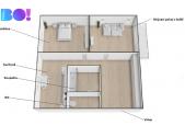 Pronájem bytu, 2+1, 54 m²