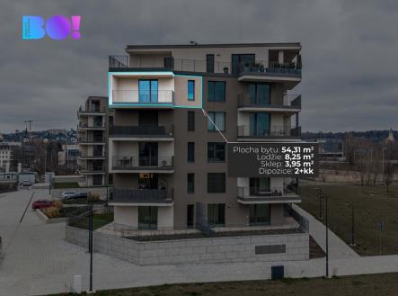 Pronájem bytu, 2+kk, 54 m² obrázek