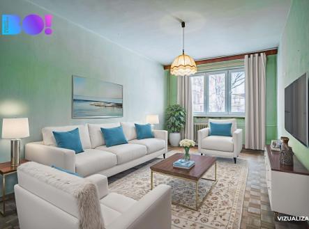 obyvak.jpg | Prodej bytu, 2+1, 53 m²