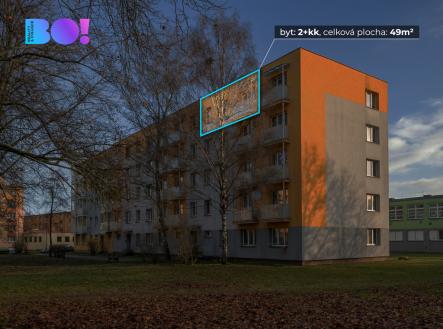 exterier2-zaznaceni.jpg | Prodej bytu, 2+kk, 49 m²