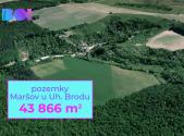 Prodej - pozemek, zemědělská půda, 43 866 m²