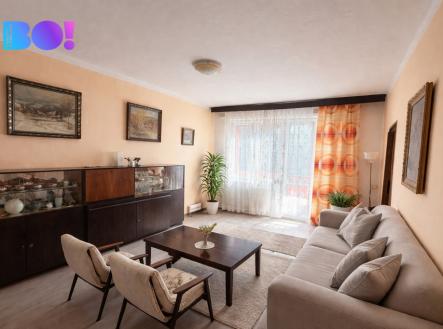 obývací pokoj | Prodej bytu, 2+1, 54 m²