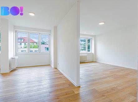 jídelna s obývacím pokojem | Prodej bytu, 3+1, 85 m²