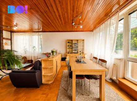 Obývací pokoj s jídelnou | Prodej bytu, 4+1, 139 m²