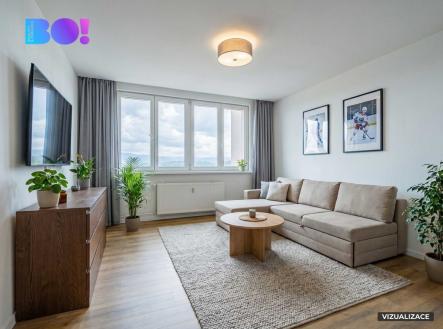 vizu-obyvak-1.jpg | Prodej bytu, 1+kk, 32 m²