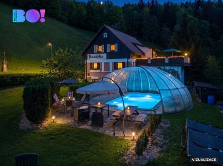 bazén u chaty | Prodej - dům/vila, 125 m²