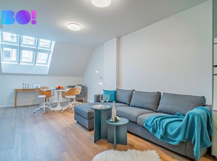 Obývací pokoj | Prodej bytu, 2+kk, 70 m²