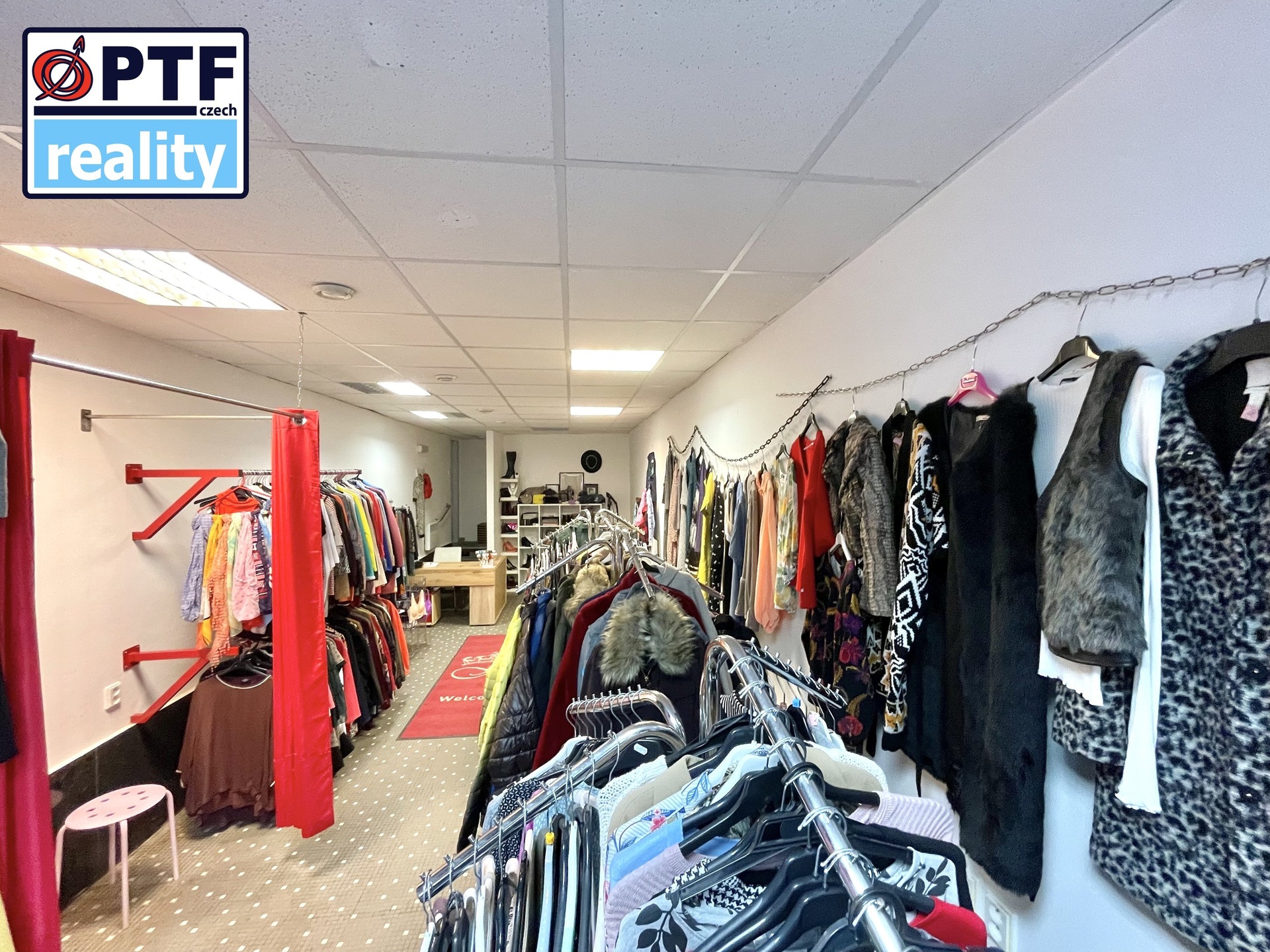 Pronájem obchodního prostoru (33 m²) v centru Plzně, ul. Goethova – velmi frekventovaná lokalita