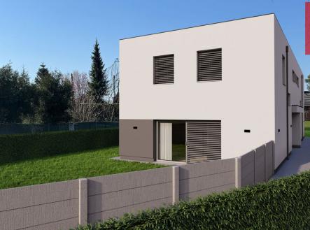 pohled-severní část-vizu | Prodej - dům/vila, 133 m²