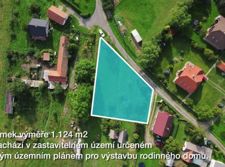 Prodej - pozemek pro bydlení, 1 124 m²