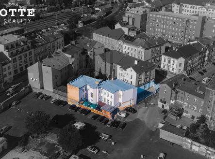 1b | Prodej - nájemní dům, 728 m²