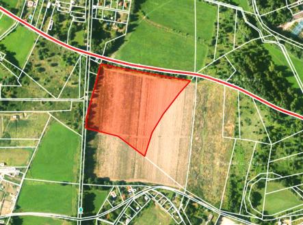 mapy(1) | Prodej - pozemek, zemědělská půda, 36 521 m²