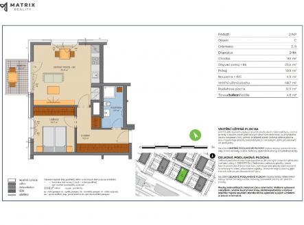 Byt.jpg | Prodej bytu, 2+kk, 52 m²