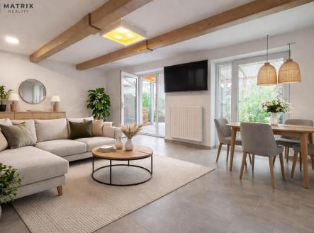 room_with_furniture.jpg | Prodej bytu, 1+kk, 49 m²