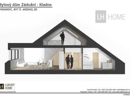 Prodej bytu, 2+kk, 91 m²