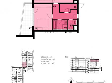 Prodej bytu, 2+kk, 68 m²