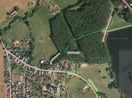 mapy.jpeg | Pronájem - pozemek pro komerční výstavbu, 2 699 m²