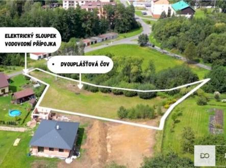 elektricky-sloupek-vodovodni-pripojka.jpg | Prodej - pozemek pro bydlení, 2 393 m²