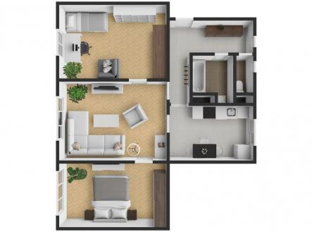 3814-krause3da.jpg | Prodej bytu, 3+1, 74 m²