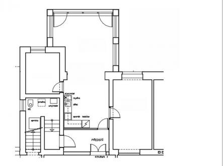 pudorys-horice.jpg | Pronájem bytu, 3+kk, 75 m²