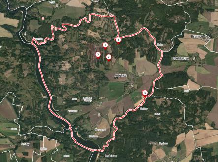 mapy.png | Prodej - pozemek, les, 79 500 m²