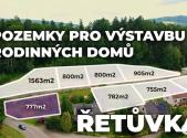 Prodej - pozemek pro bydlení, 777 m²
