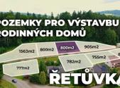 Prodej - pozemek pro bydlení, 800 m²