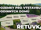 Prodej - pozemek pro bydlení, 905 m²