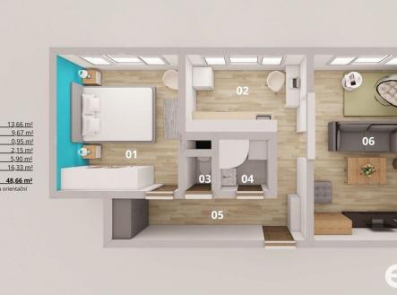 podebrady-novy.jpg | Prodej bytu, 2+1, 49 m²