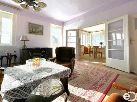 Obývací pokoj byt Karlovy Vary | Prodej bytu, 4+1, 134 m²