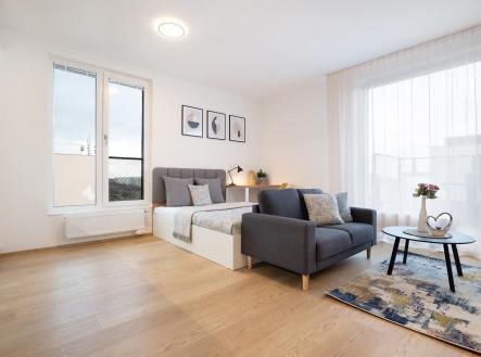 . | Pronájem bytu, 1+kk, 36 m²