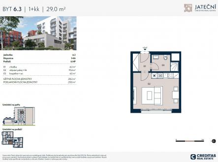 . | Prodej bytu, 1+kk, 29 m²