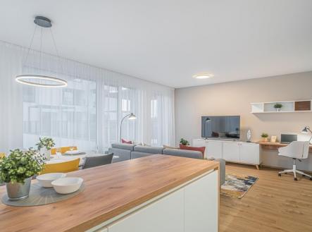 . | Pronájem bytu, 3+kk, 85 m²