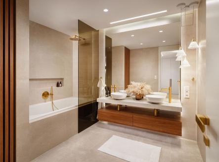 . | Pronájem bytu, 3+kk, 122 m²