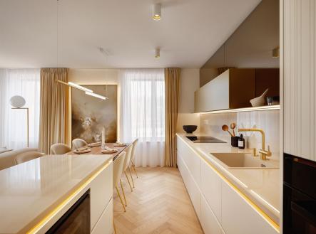 . | Pronájem bytu, 3+kk, 122 m²