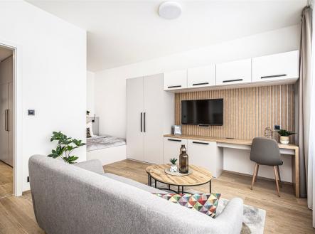 . | Pronájem bytu, 1+kk, 31 m²