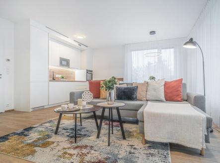 . | Pronájem bytu, 3+kk, 90 m²
