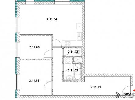 byt 17 | Prodej bytu, 3+kk, 71 m²