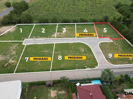 POZEMEK 5 | Prodej - pozemek pro bydlení, 612 m²